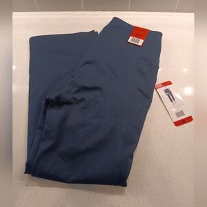 Jockey Ladies Cropped Slit Flare Pant Size Medium